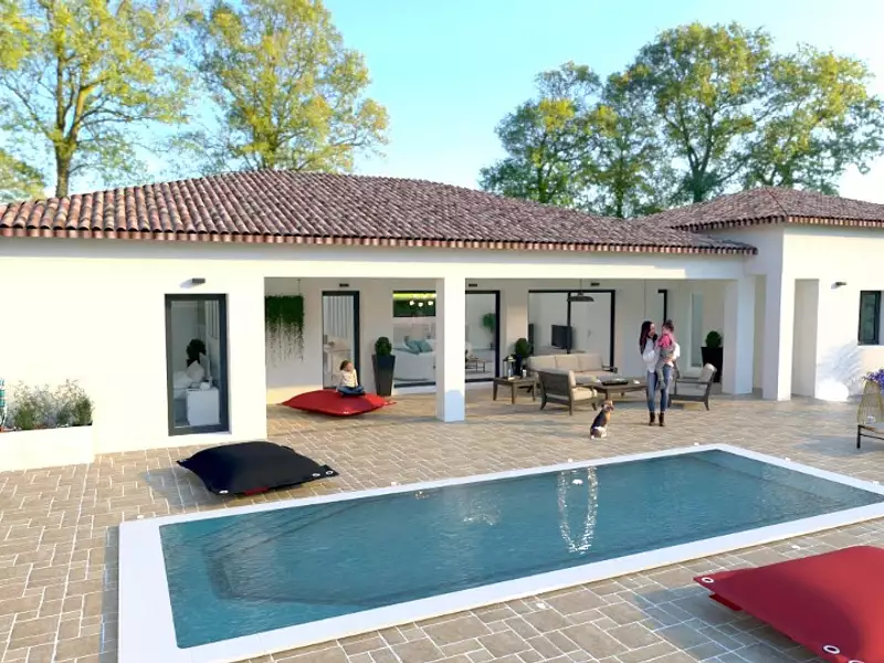 Maison neuve, 136 m² - Barjac (30430)