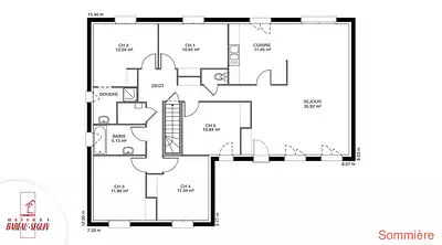 Maison neuve, 80 m²