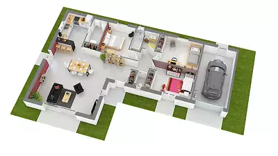 Maison neuve, 95 m²