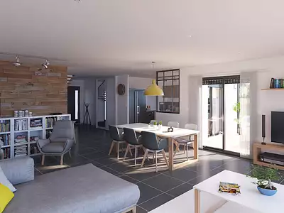 Maison neuve, 162 m² - Ludon-Médoc (33290)