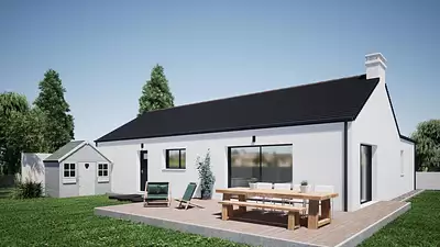 Maison neuve, 100 m²