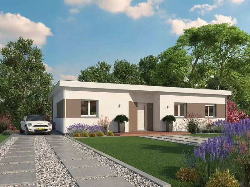 Maison neuve, 103 m² - Fossemagne (24210)