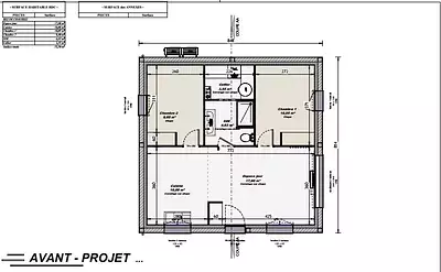 Maison neuve, 55 m²