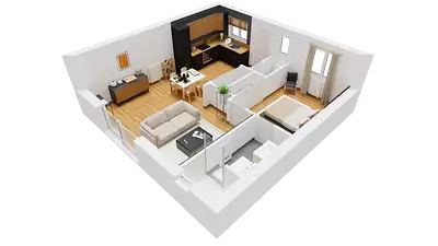 Maison neuve, 49 m²