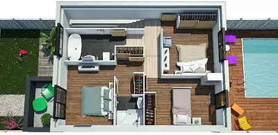 Maison neuve, 90 m²