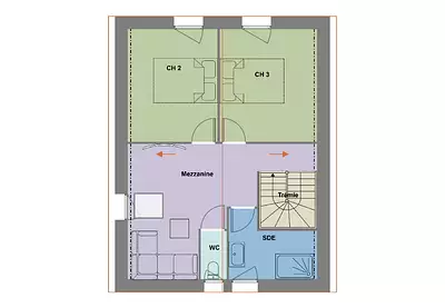 Maison neuve, 105 m²