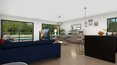 Maison neuve, 90 m²