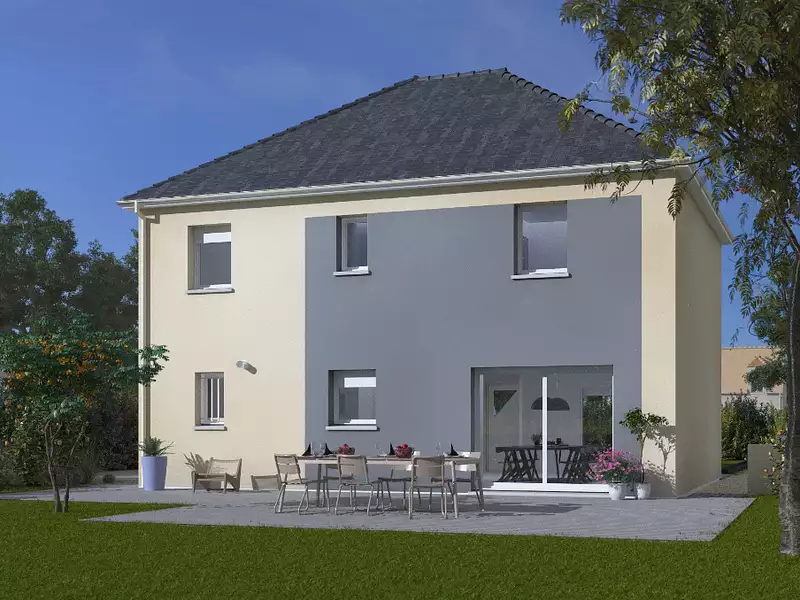 Maison neuve, 124 m² - Beton-Bazoches (77320)