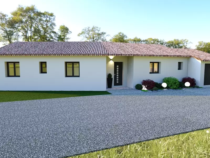 Maison neuve, 112 m² - Vagnas (07150)