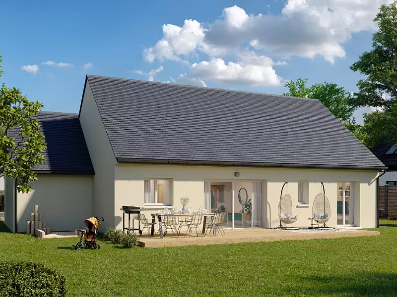 Maison neuve, 101 m² - Villemer (77250)