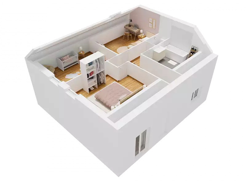 Maison neuve, 99 m² - Loches (37600)