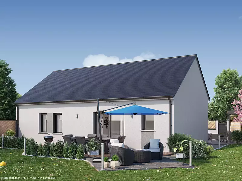 Maison neuve, 77 m² - Saint-Nazaire (44600)