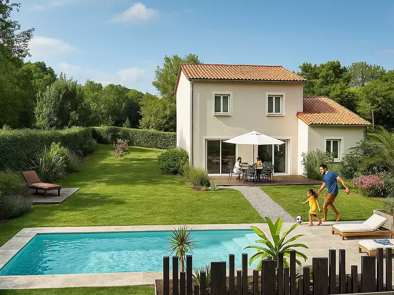 Maison neuve, 89 m² - Ars-sur-Formans (01480)