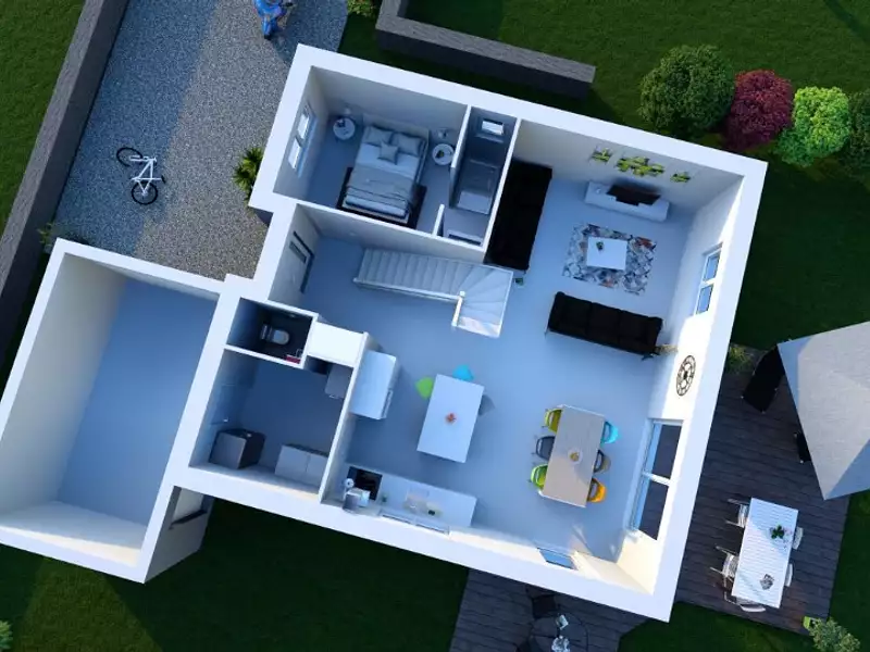 Maison neuve, 100 m² - Louplande (72210)