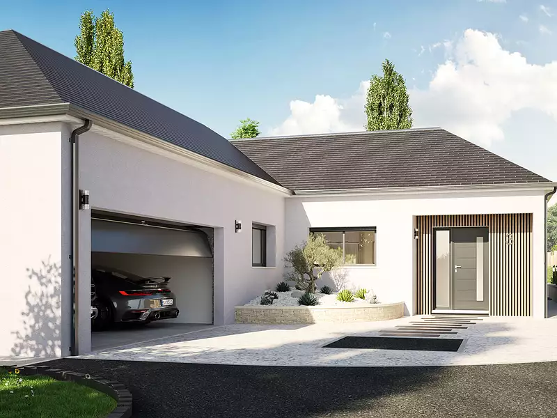 Maison neuve, 122 m² - Saint-Epain (37800)