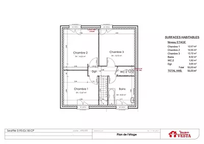 Maison neuve, 81 m²