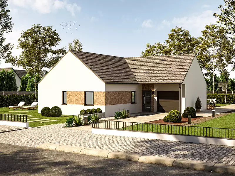 Maison neuve, 85 m² - Belz (56550)