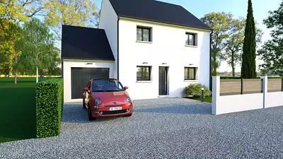 Maison neuve, 90 m²