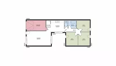 Maison neuve, 96 m²