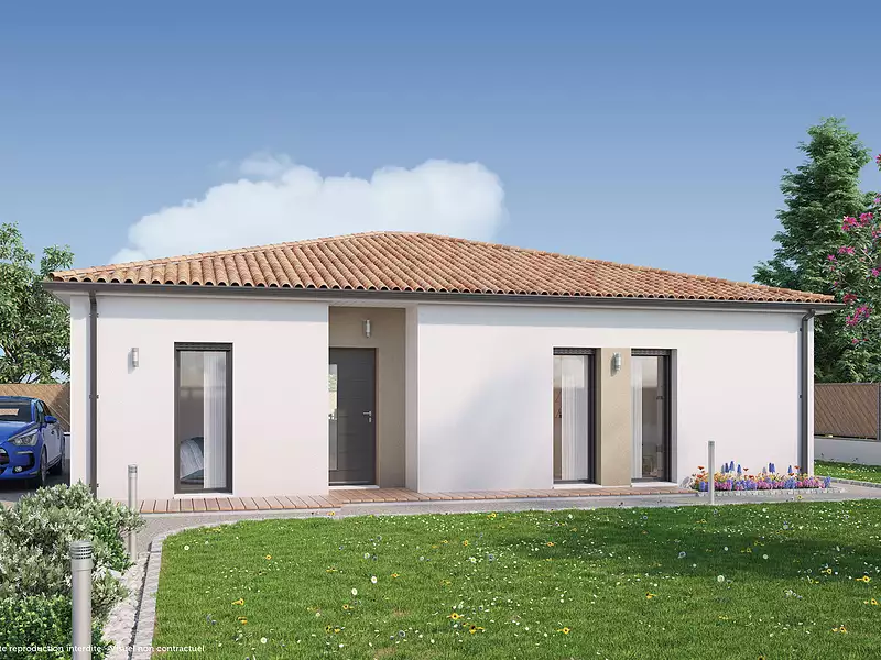 Maison neuve, 106 m² - Vayres (33870)