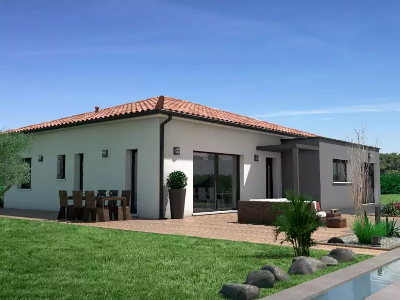 Maison neuve, 112 m² - Lasserre-Pradère (31530)