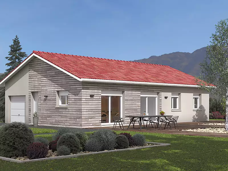 Maison neuve, 80 m² - Champdieu (42600)
