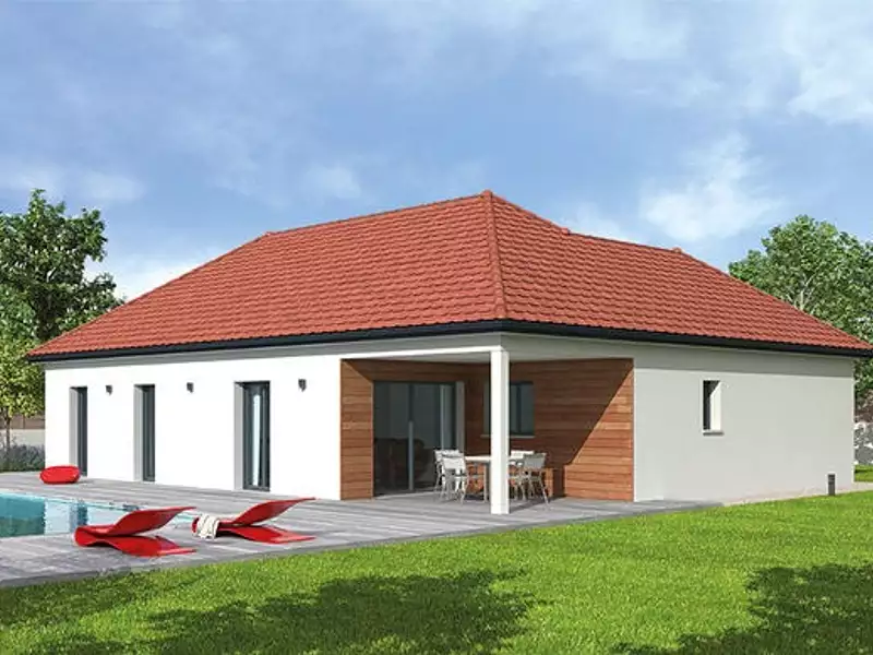 Maison neuve, 91 m² - Lons (64140)