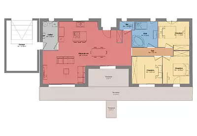 Maison neuve, 105 m²