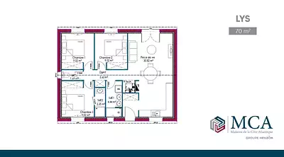 Maison neuve, 100 m²