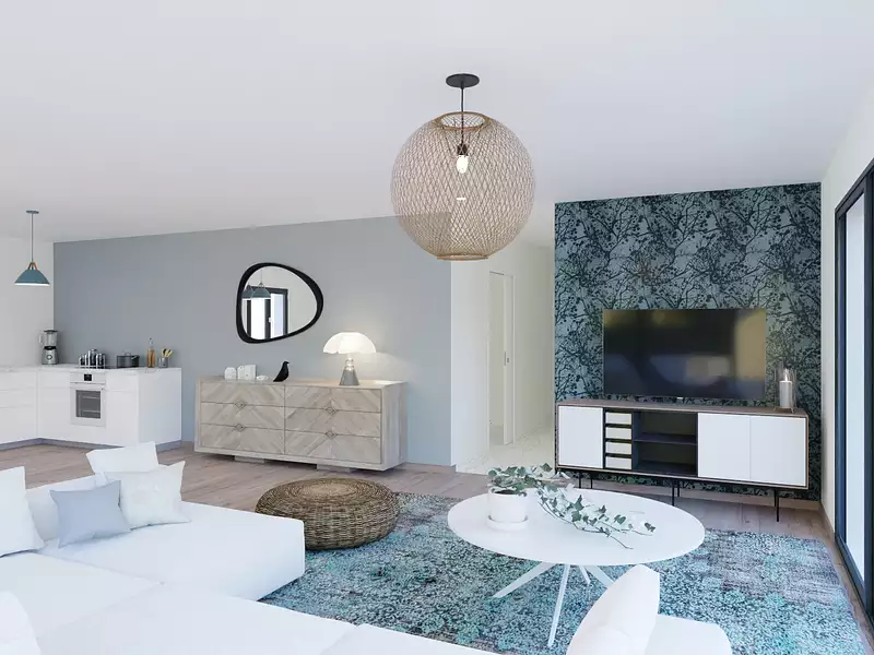 Maison neuve, 80 m² - Bourgoin-Jallieu (38300)