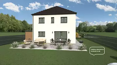 Maison neuve, 109 m²