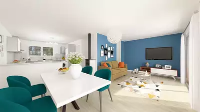Maison neuve, 100 m²