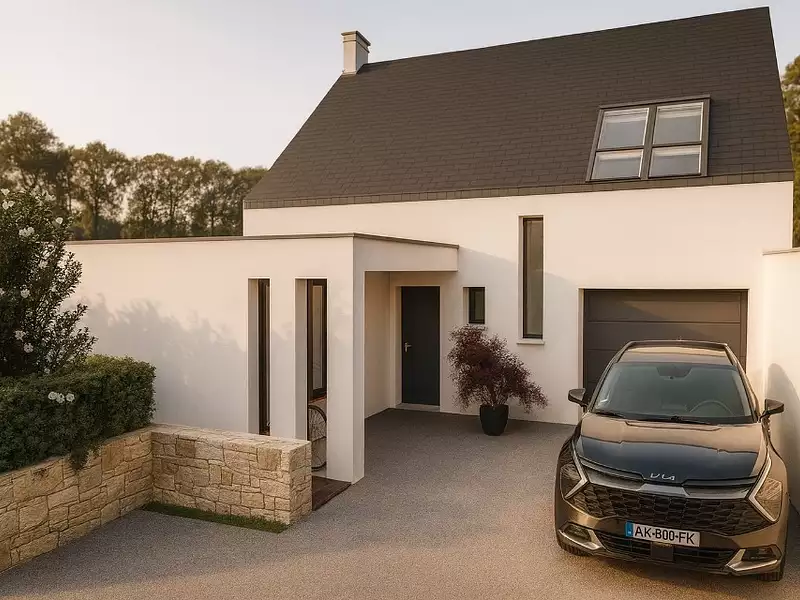 Maison neuve, 90 m² - Fougères (35300)
