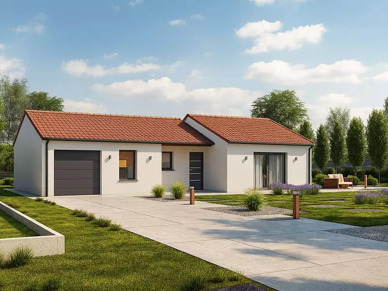 Maison neuve, 93 m² - Lapalisse (03120)