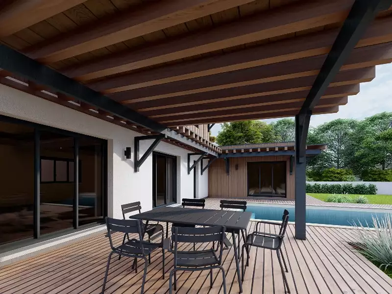 Maison neuve, 154 m² - Saint-Médard-en-Jalles (33160)