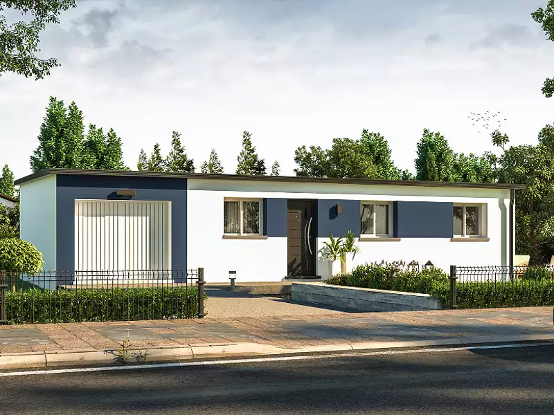 Maison neuve, 90 m² - Petit-Mars (44390)