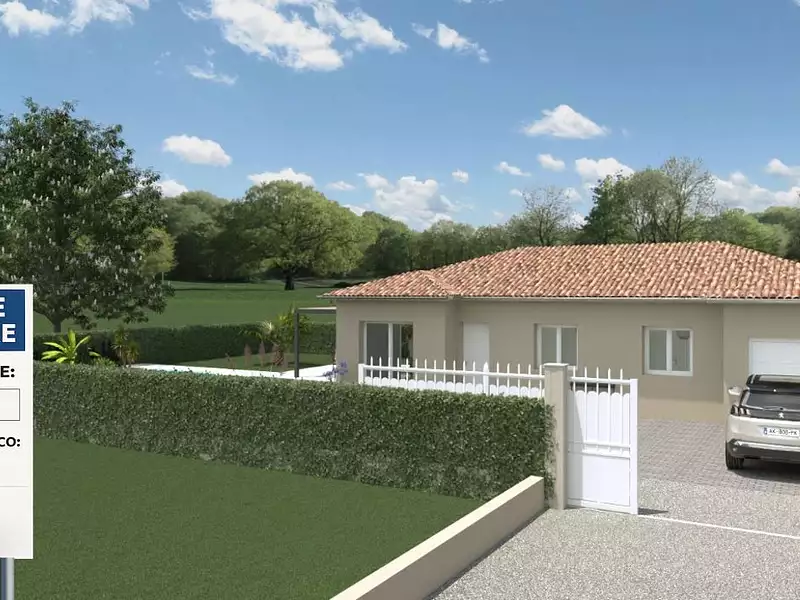 Maison neuve, 87 m² - Francheleins (01090)