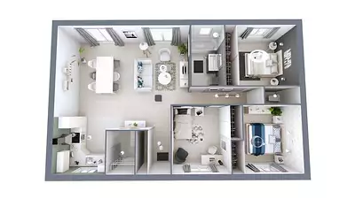 Maison neuve, 64 m²