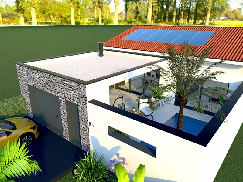 Maison neuve, 70 m² - Elne (66200)