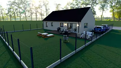 Maison neuve, 100 m²