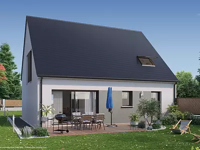 Maison neuve, 107 m²