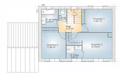 Maison neuve, 110 m²