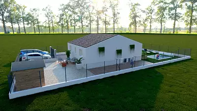 Maison neuve, 70 m²