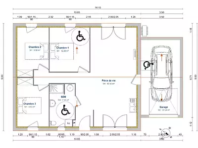 Maison neuve, 80 m²