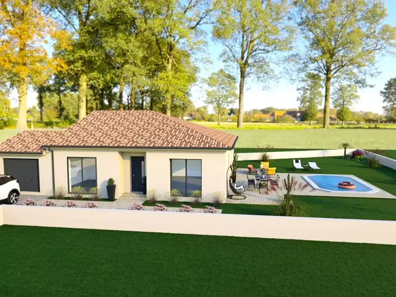 Maison neuve, 101 m² - Roujan (34320)