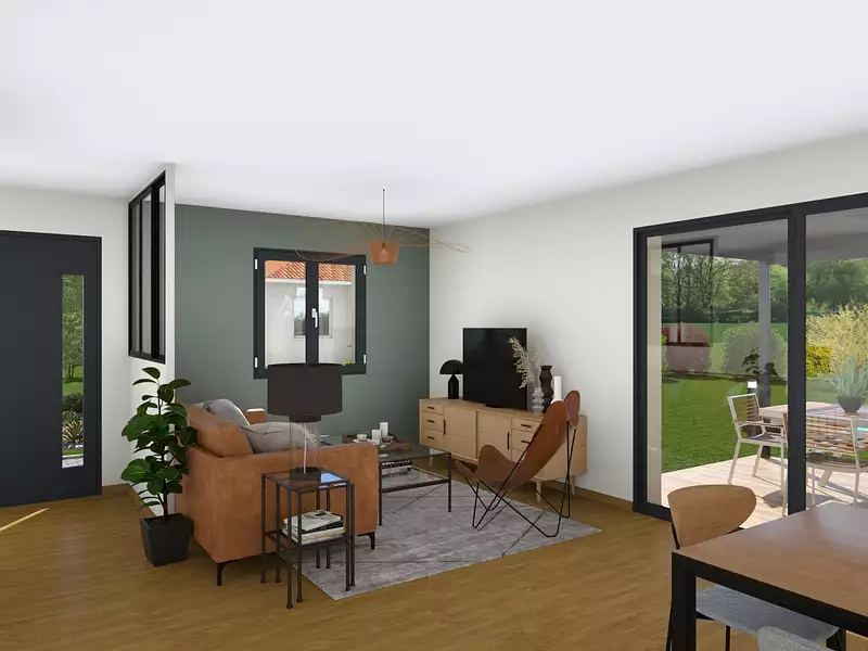 Maison neuve, 105 m² - Saint-Symphorien-d'Ancelles (71570)