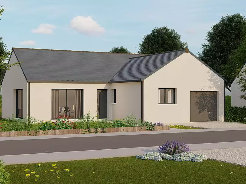 Maison neuve, 94,66 m² - Orvault (44700)