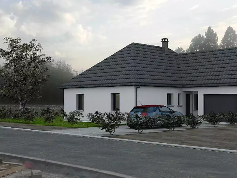 Maison neuve, 83 m² - Fruges (62310)