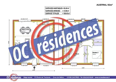 Maison neuve, 92 m²