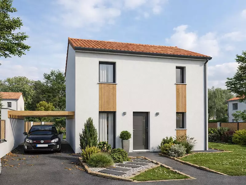 Maison neuve, 90 m² - Frossay (44320)